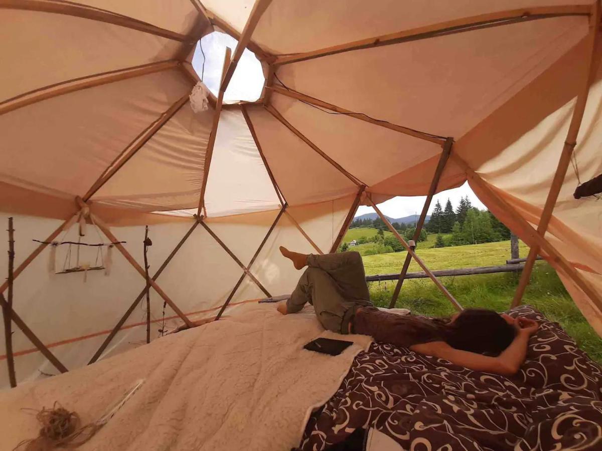 Eco Glamping - Carpathians. Retreat Hub Dzin Space فيرخوفينا المظهر الخارجي الصورة
