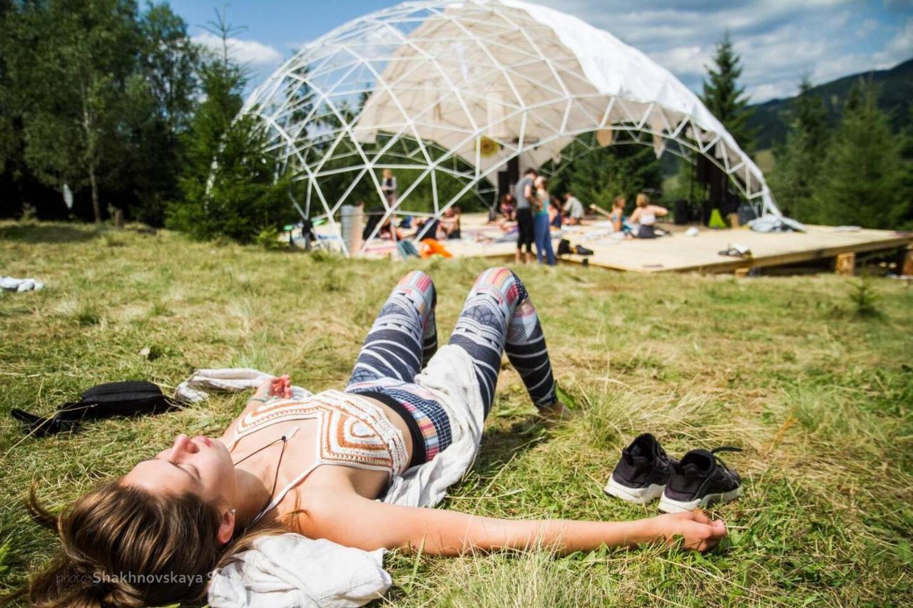 Eco Glamping - Carpathians. Retreat Hub Dzin Space فيرخوفينا المظهر الخارجي الصورة