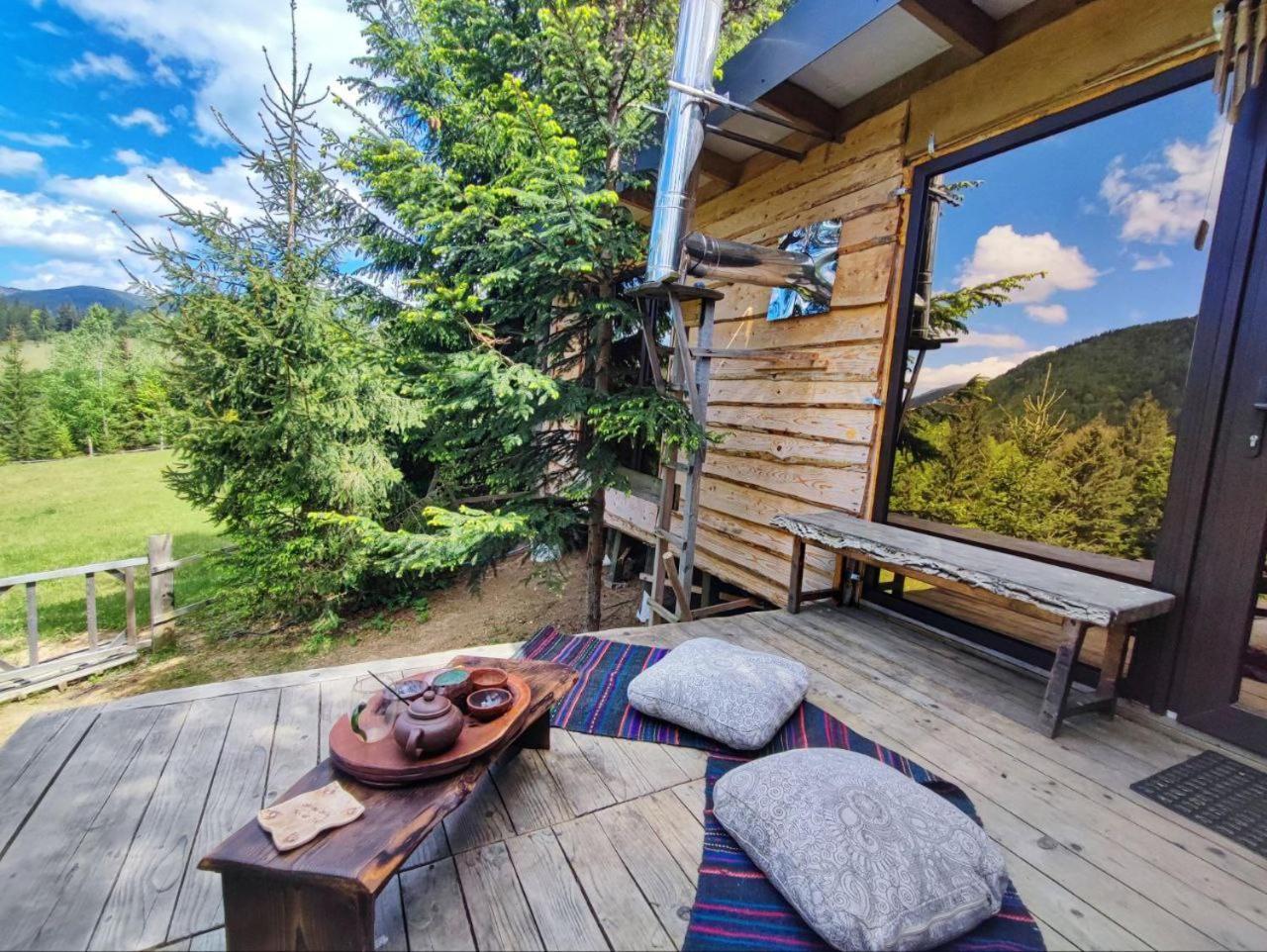 Eco Glamping - Carpathians. Retreat Hub Dzin Space فيرخوفينا المظهر الخارجي الصورة