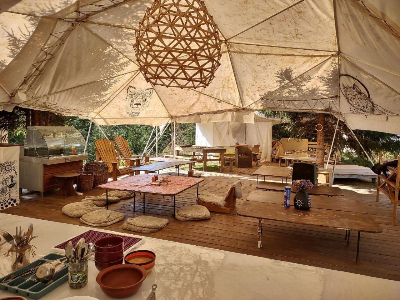 Eco Glamping - Carpathians. Retreat Hub Dzin Space فيرخوفينا المظهر الخارجي الصورة